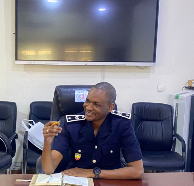 Photos : Le Contrôleur général de Police Abdoul Wahabou Sall, DG adjoint de la Police nationale (DGA), a reçu une délégation de Meta