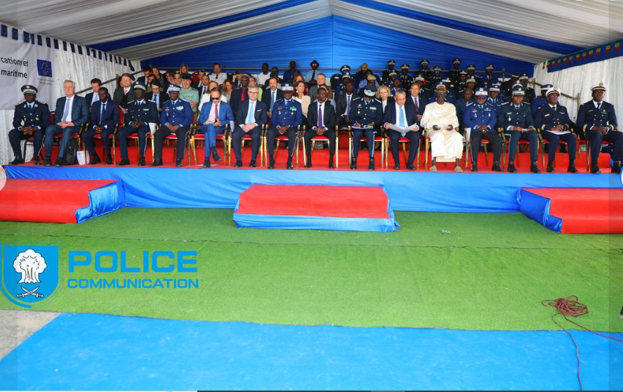 Photos : Mouhamadou Bamba Cissé, Ministre de l’Intérieur et de la Sécurité publique à l’inauguration du Centre de maintenance maritime