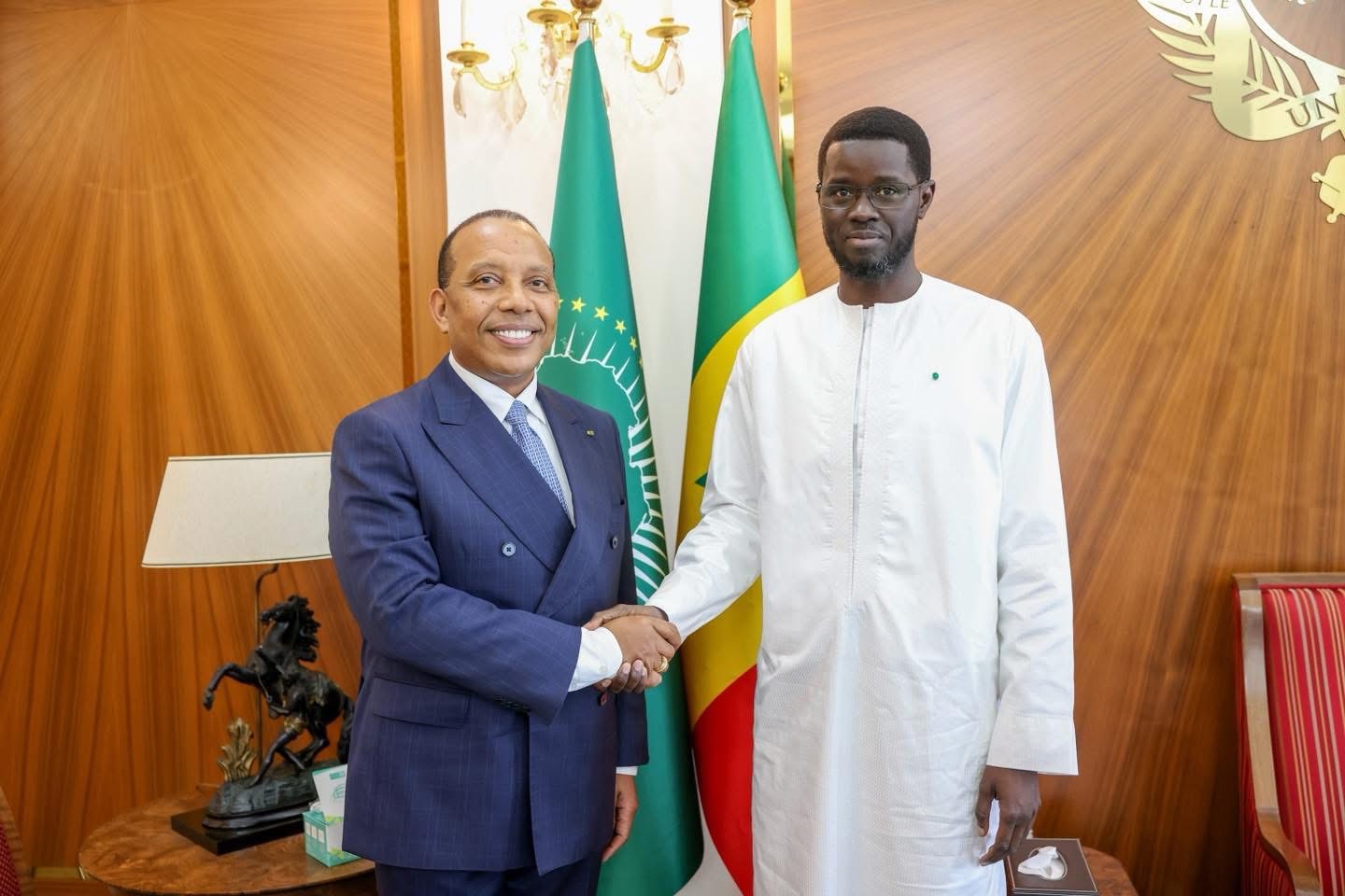 Diplomatie : Le Chef de l’État s’entretient avec l’Envoyé spécial de l’Union africaine pour la Guinée-Bissau