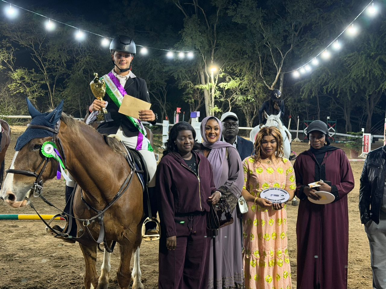 Mme Arame Niang Fall,  un engagement au service du cheval