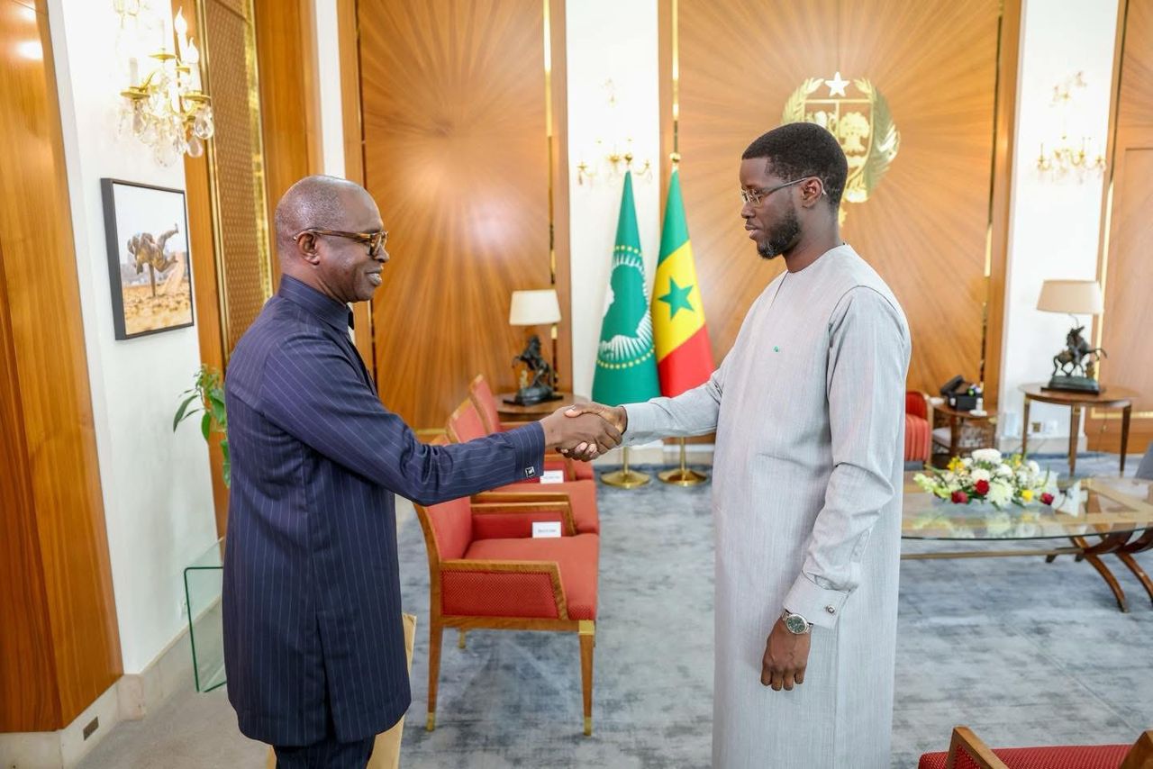 Bassirou Diomaye Faye reçoit le Conseil de l’Ordre des architectes du Sénégal