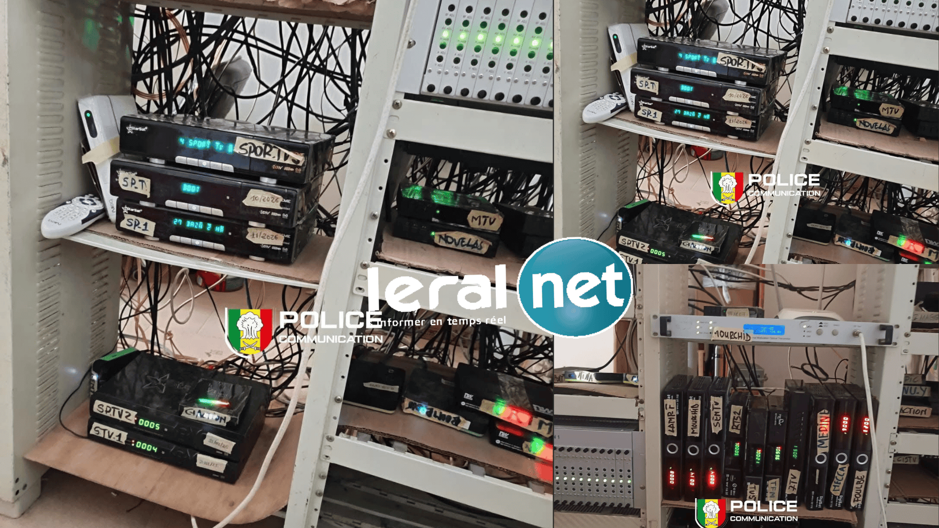 Piraterie audiovisuelle : Un réseau clandestin démantelé à Ouakam