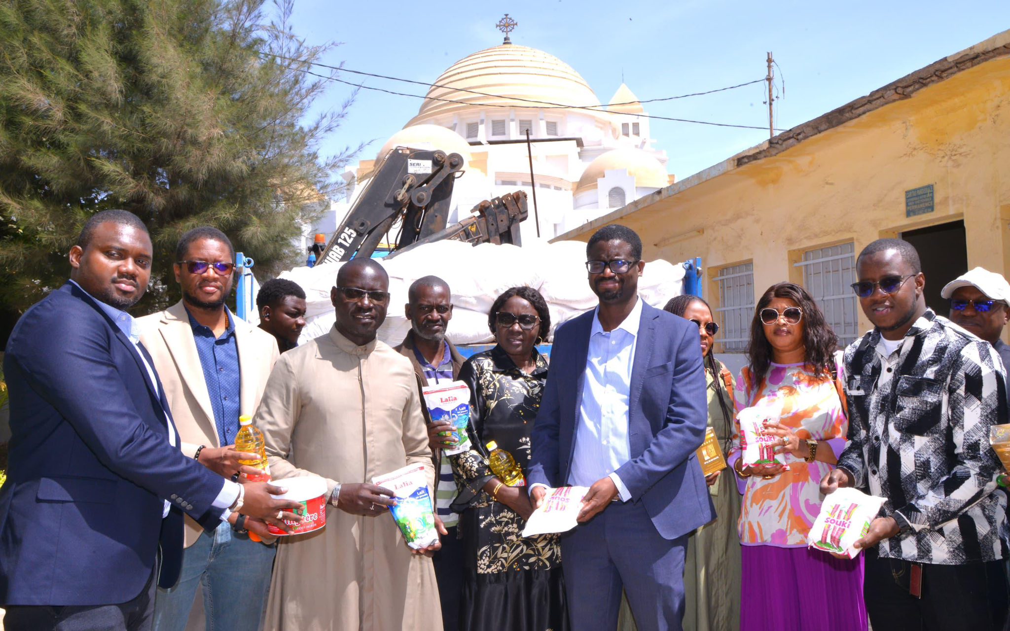 Carême : La Sénélec et Vinci Energies soutiennent la communauté catholique à Dakar
