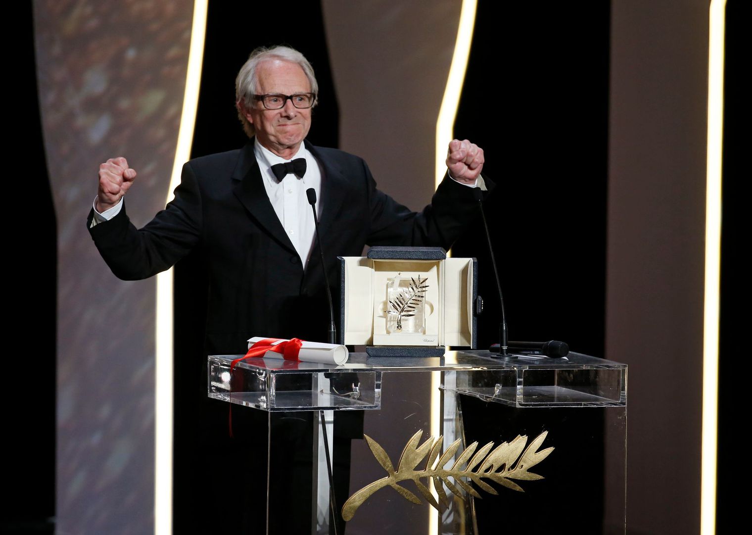 Festival de Cannes 2016 :  C'est le film de Ken Loach "Moi, Daniel Blake" qui décroche la Palme d'or