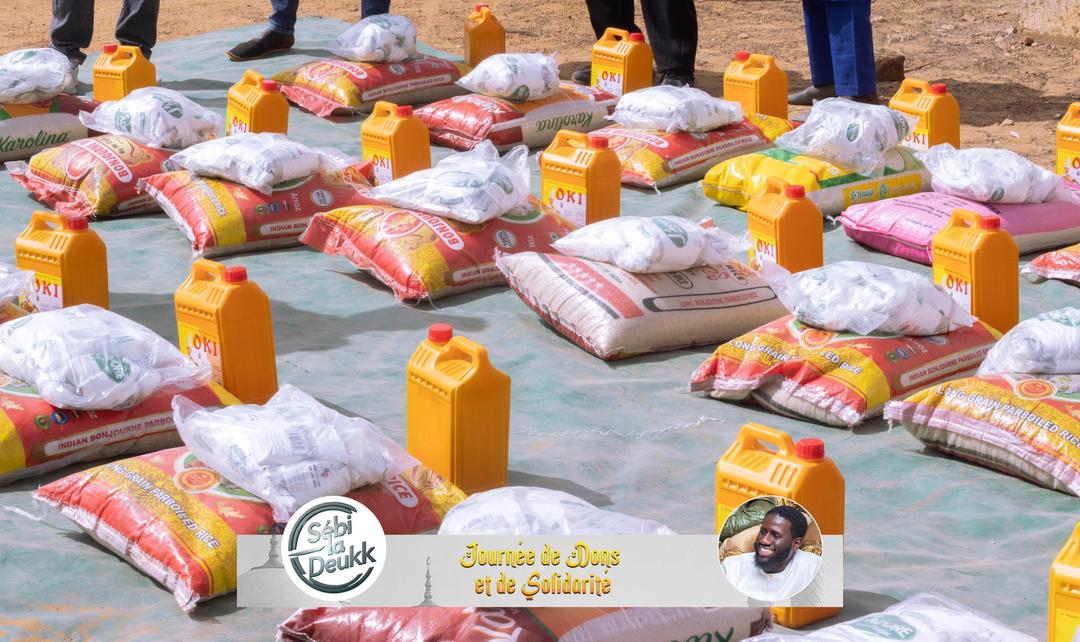 Solidarité 2026 : le Mouvement Sébi La Deukk réussit sa journée de dons