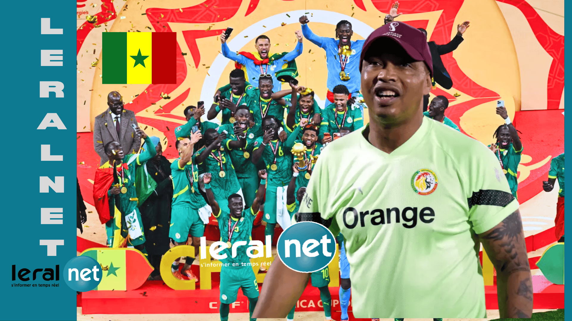 Décision CAF: El-Hadji Diouf réagit et défend le titre du Sénégal