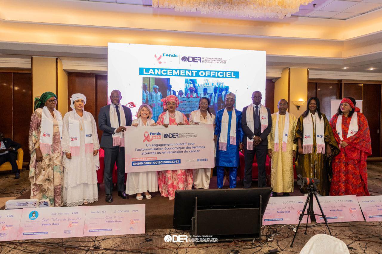 Fonds Rose : la DER/FJ mobilise un milliard FCFA pour soutenir les femmes atteintes de cancer