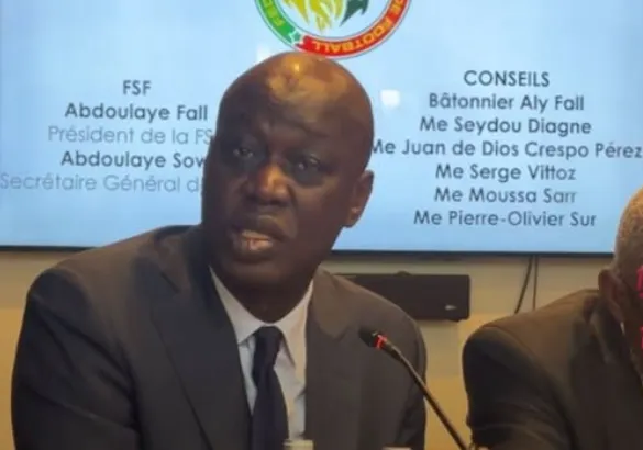 FSF – CAF : le Sénégal porte plainte pour corruption contre cinq personnes