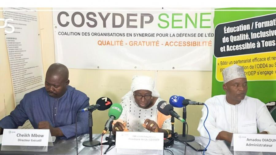 Alerte COSYDEP : L’école sénégalaise en danger ?