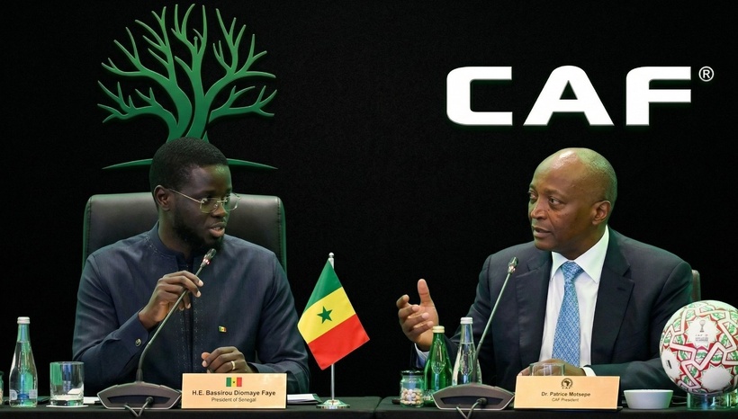 Diomaye Faye reçoit Patrice Motsepe dans un contexte de tensions avec la CAF
