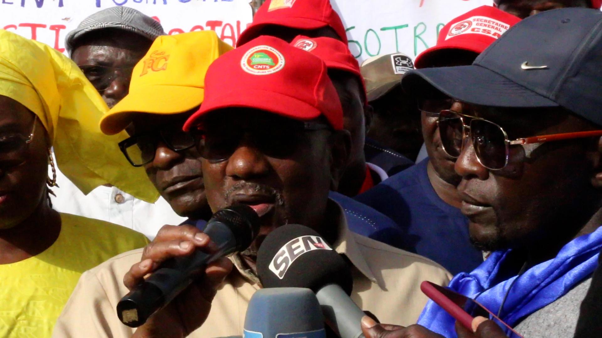 Urgences sociales au Sénégal : La CNTS bat le macadam et réclame un dialogue sincère