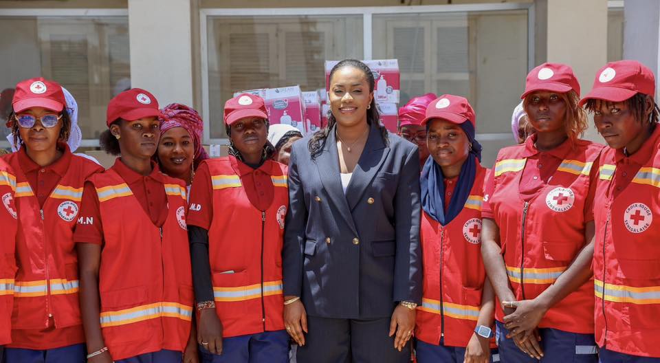 Croix-Rouge sénégalaise : une nouvelle marraine engagée