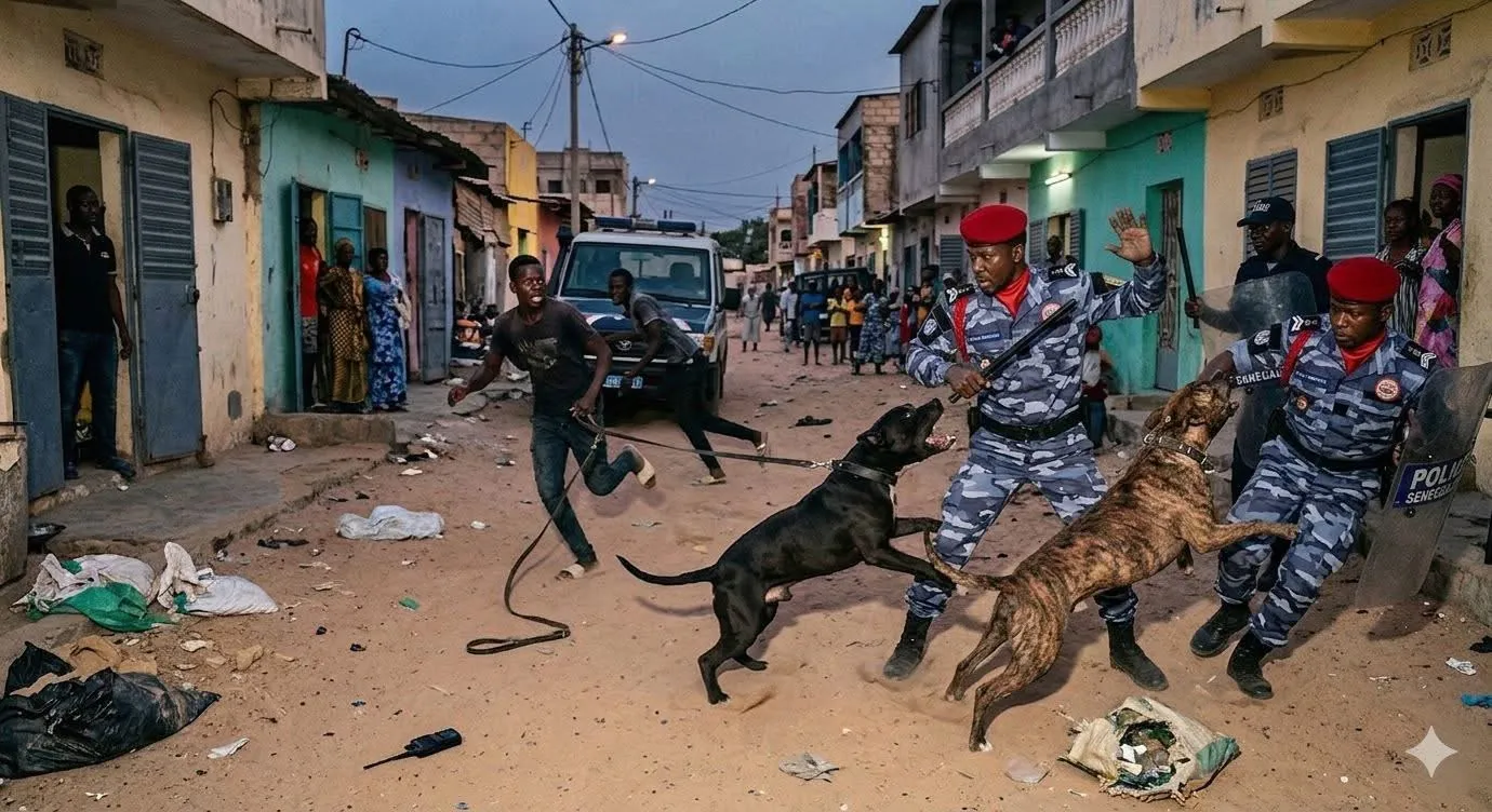 Yeumbeul : Des dealers lâchent des pitbulls sur la police lors d'un démantèlement musclé