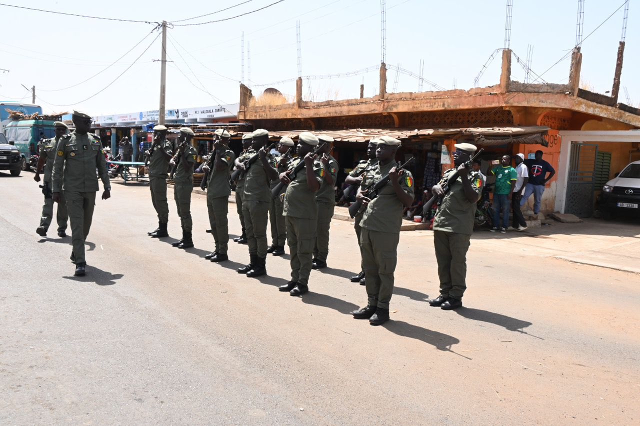Tournée du Directeur général des Douanes : à Kidira, cap sur la coopération et la performance