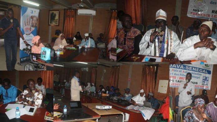 Saint-Louis : Lutte contre les violences basées sur le genre, 45 leaders communautaires s’engagent à travers une déclaration commune