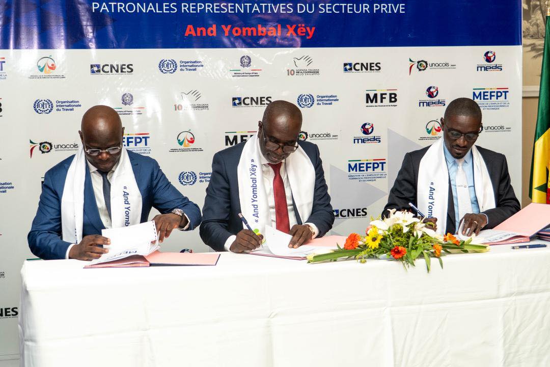 Sénégal : l’État et le patronat relancent un levier stratégique pour l’emploi des jeunes