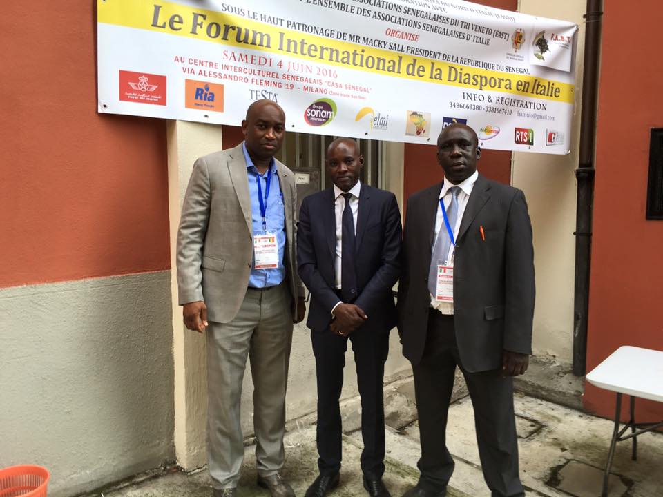 Italie : Les images du Forum International de la Diaspora Sénégalaise à Milan ce samedi 4 Juin 2016