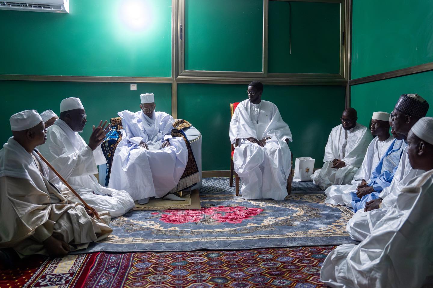 À Médina Gounass, Bassirou Diomaye Faye conclut sa tournée sous le signe du spirituel