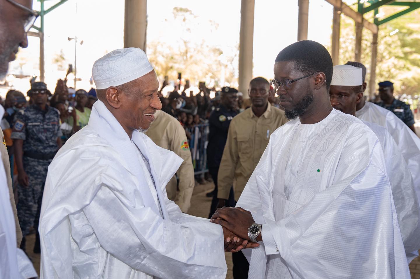 À Médina Gounass, Bassirou Diomaye Faye conclut sa tournée sous le signe du spirituel