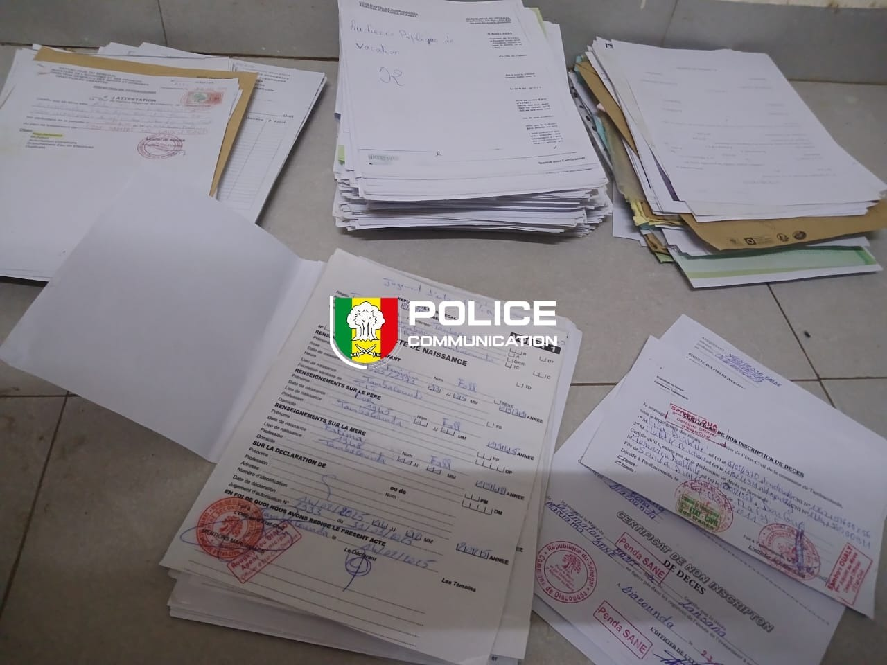 Fraude à l’état civil : Justice Sans Frontière alerte sur un présumé réseau de faux actes au Sénégal