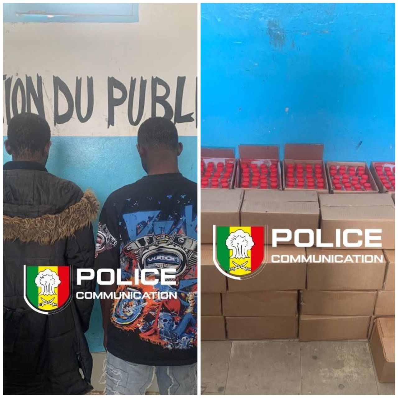 Deux individus arrêtés à Yeumbeul pour trafic de produits destinés à la toxicomanie
