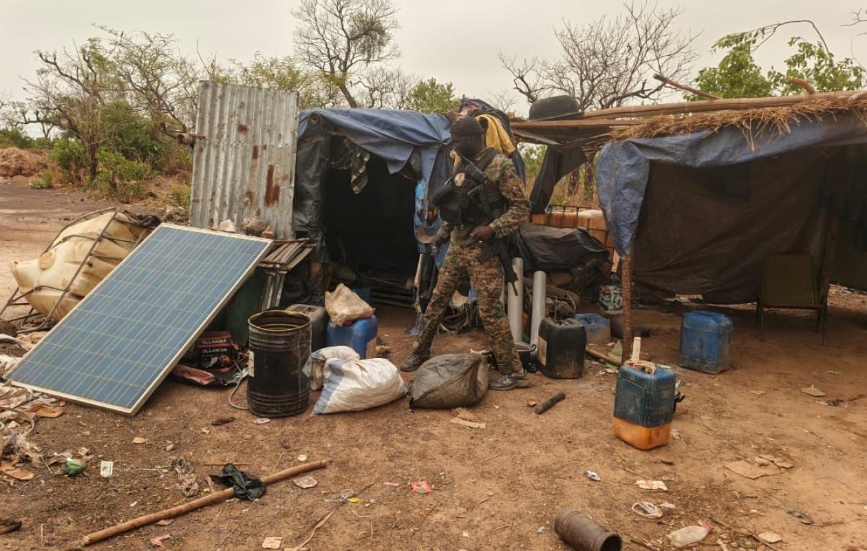 Bantancoto : le GARSI 2 démantèle plusieurs sites d’orpaillage clandestin à Saraya