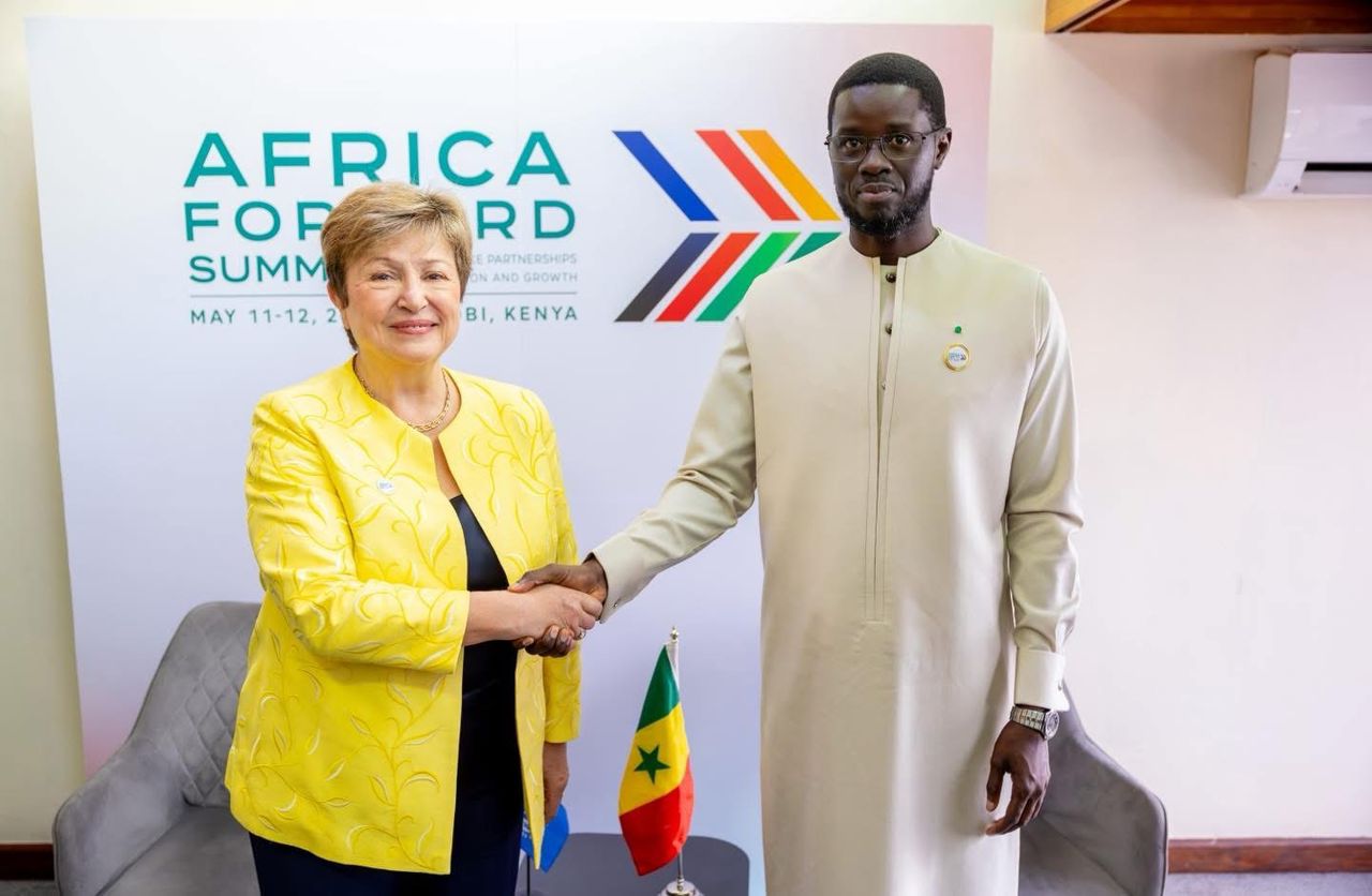 Diomaye Faye et Kristalina Georgieva évoquent les solutions à la dette du Sénégal