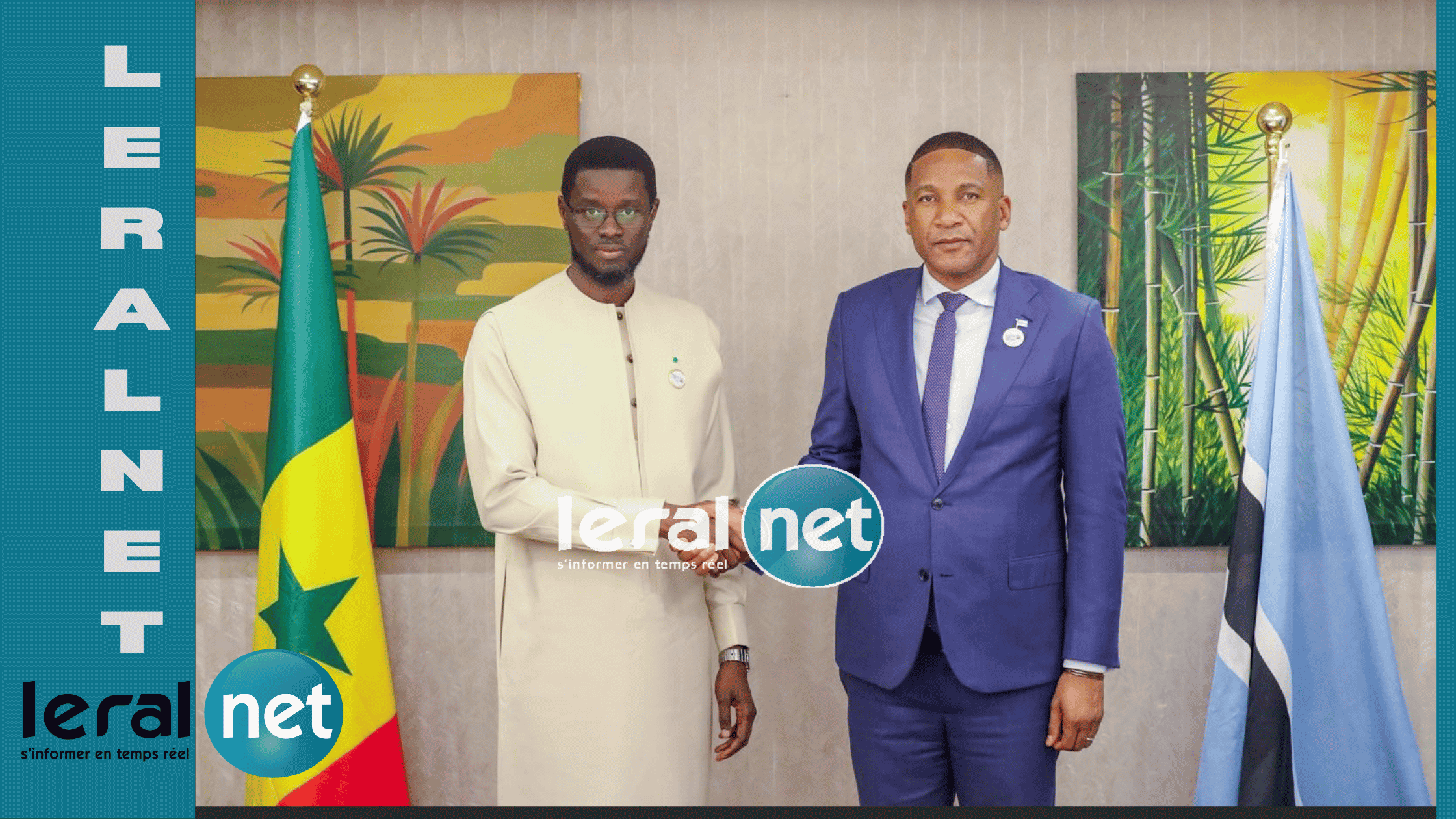 Africa Forward : le Sénégal et le Botswana veulent renforcer leur coopération