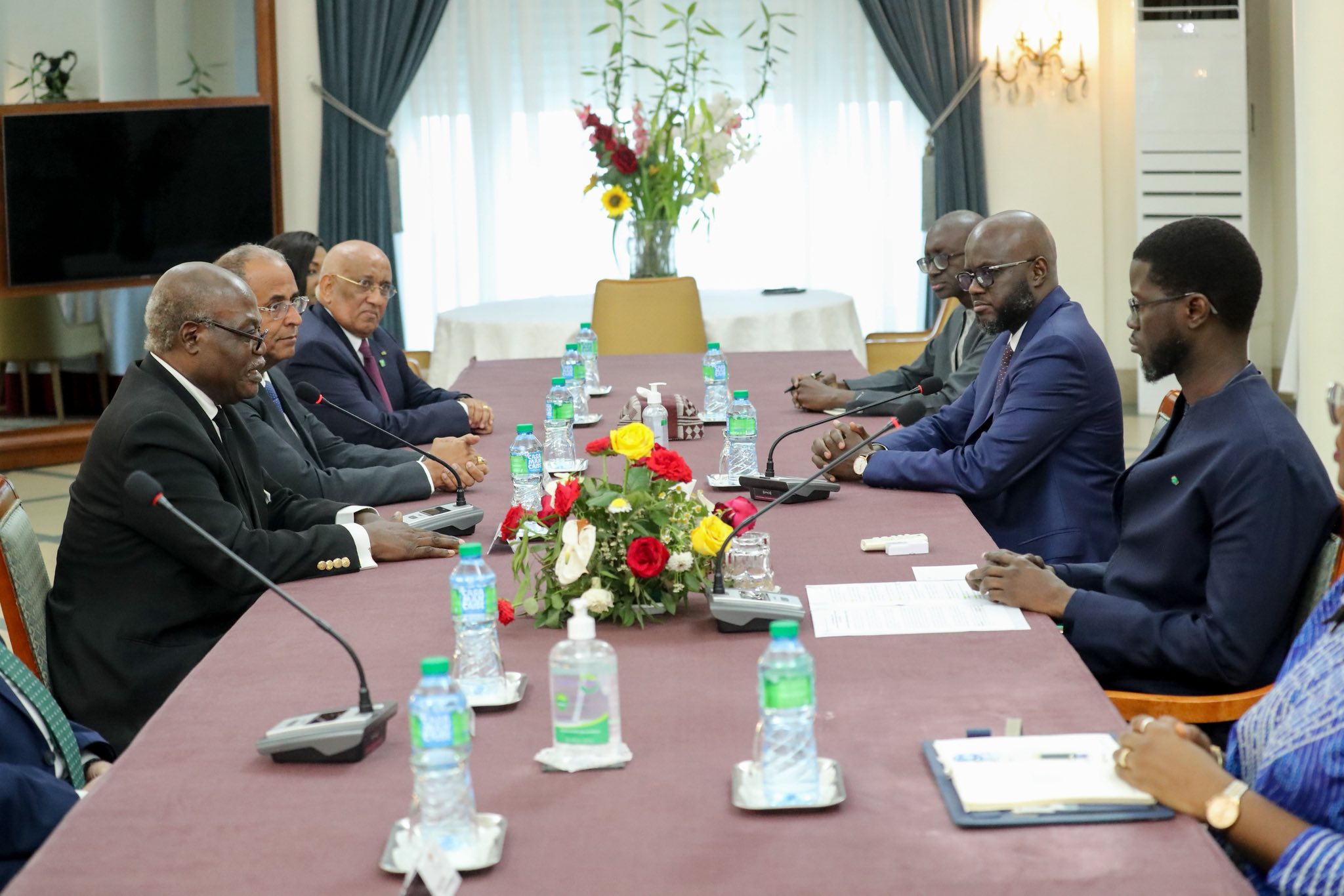 APF Afrique : Diomaye Faye reçoit les présidents de Parlements francophones à Dakar