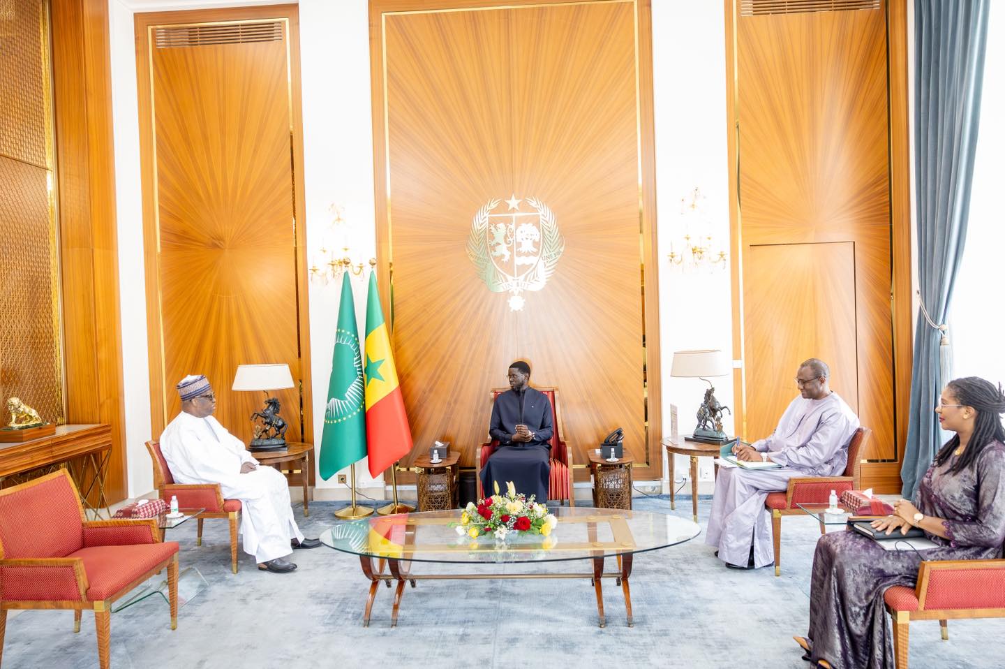 Dialogue national : Diomaye Faye poursuit ses consultations avec Pathé Seck, Makhtar Cissé et Moustapha Niasse