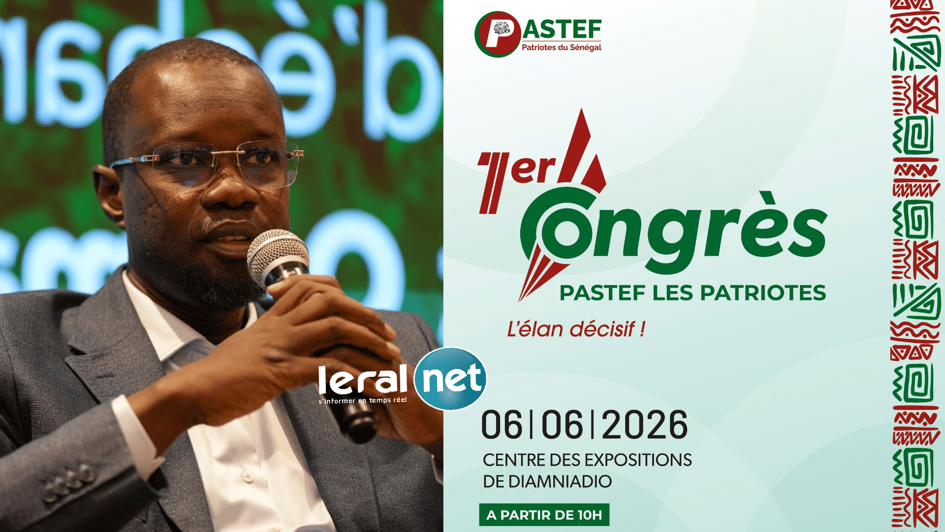 Du mouvement à l’organisation : le défi du premier congrès du Pastef Les Patriotes (Ousmane SONKO) Du mouvement à l’organisation : le défi du premier congrès du Pastef Les Patriotes (Ousmane SONKO)