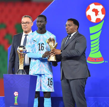 CAN U17 Maroc 2026 : Assane Sarr, le mur sénégalais sacré meilleur gardien du tournoi