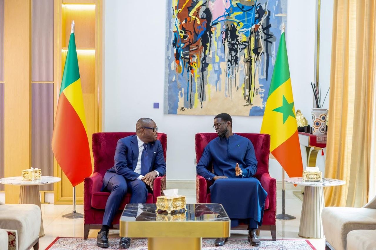 Visite officielle à Dakar : le président béninois Romuald Wadagni reçu par Bassirou Diomaye Faye