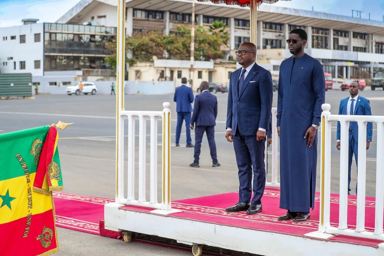 Visite officielle à Dakar : le président béninois Romuald Wadagni reçu par Bassirou Diomaye Faye