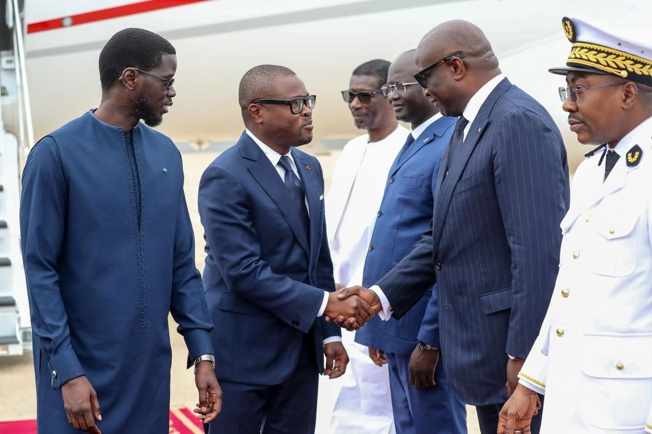 Visite officielle à Dakar : le président béninois Romuald Wadagni reçu par Bassirou Diomaye Faye