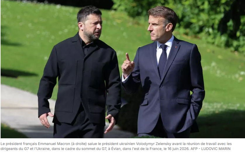 À Évian, les dirigeants du G7 espèrent remettre la guerre en Ukraine à l'agenda de Donald Trump