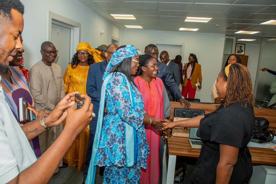 Famille et action sociale : la ministre Marie Angélique Mame Selbé Diouf en visite de travail à Diamniadio