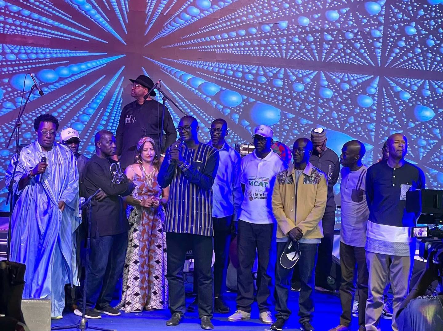 Fête de la Musique 2026 : les ministres Alpha Thiam et Bakari Sarr célèbrent la culture sénégalaise au Monument de la Renaissance africaine