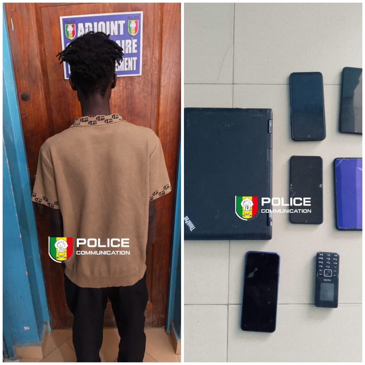 Grand Yoff : un suspect interpellé pour complicité et recel de téléphones volés