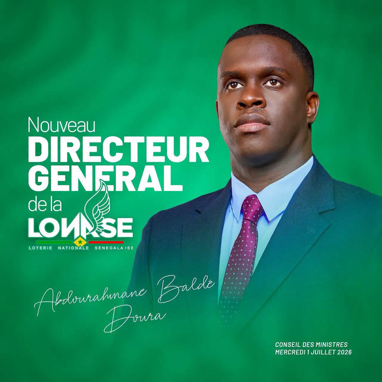 Administration publique : Abdourahmane Baldé effectue son retour et reprend les rênes de la LONASE Administration publique : Abdourahmane Baldé effectue son retour et reprend les rênes de la LONASE