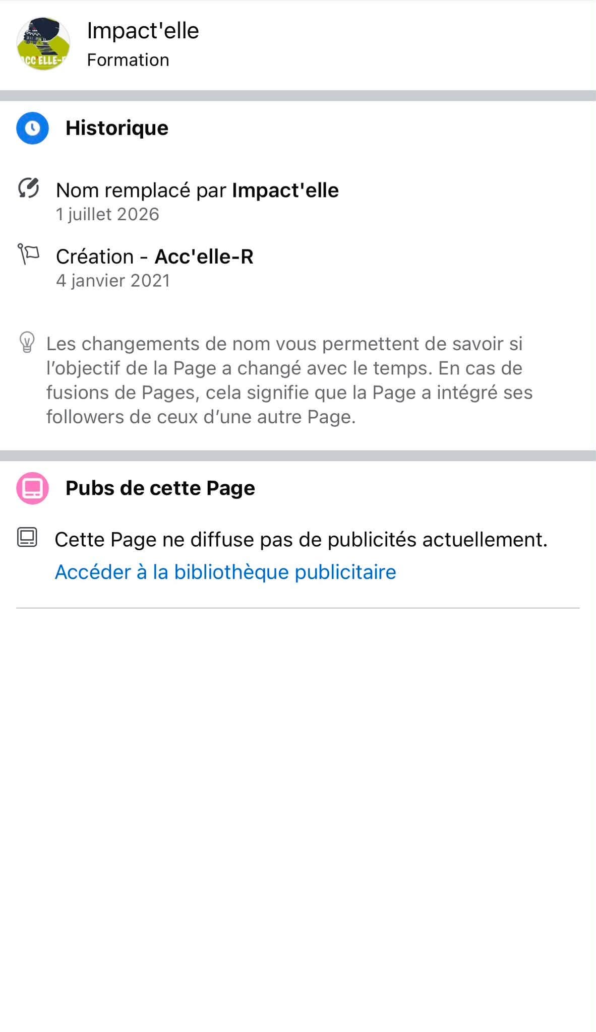 Accusé d'avoir usurpé une dénomination, Impact’Elles se défend