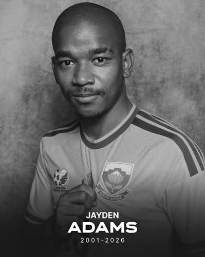Drame dans le football sud-africain : Jayden Adams décède à seulement 25 ans