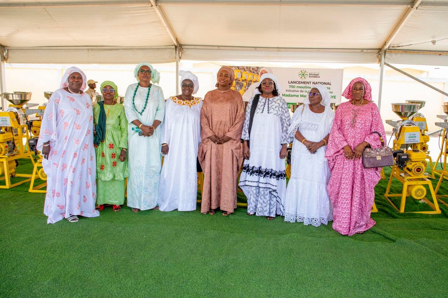 Fatick : Marie Khone Faye lance un programme national de 750 moulins pour soutenir les femmes transformatrices Fatick : Marie Khone Faye lance un programme national de 750 moulins pour soutenir les femmes transformatrices