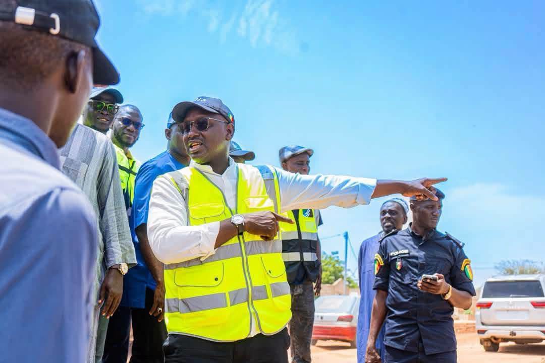 Grand Magal de Touba : Cheikh Tidiane Dièye évalue les infrastructures d’eau et d’assainissement sur le terrain Grand Magal de Touba : Cheikh Tidiane Dièye évalue les infrastructures d’eau et d’assainissement sur le terrain