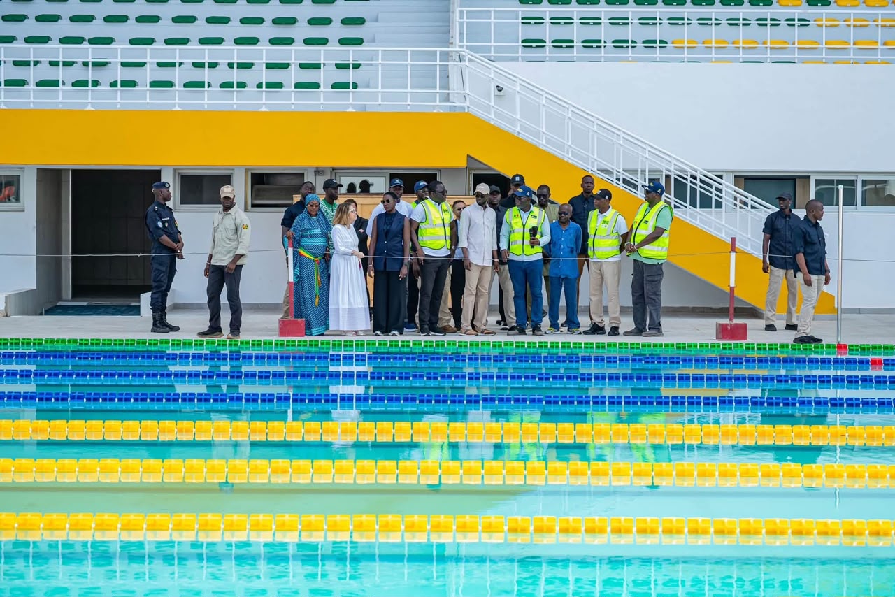 JOJ Dakar 2026 : Bassirou Diomaye Faye réceptionne la piscine olympique et le stade Iba Mar Diop
