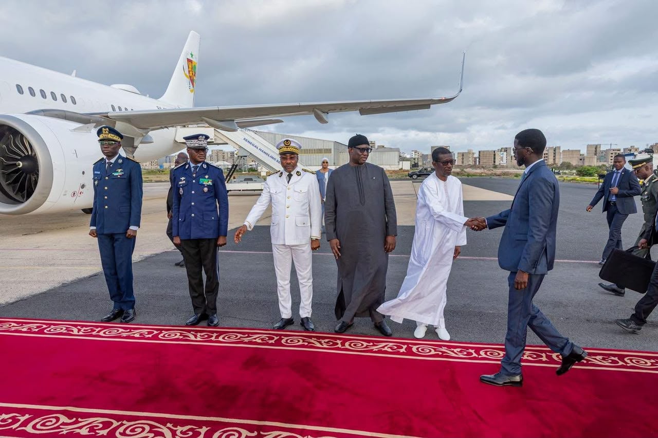 Bassirou Diomaye Faye en visite d’amitié et de travail au Mali