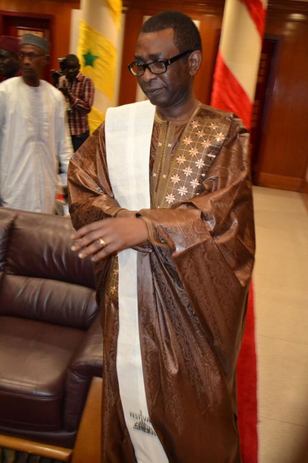 Youssou Ndour toujours sobre et élégant