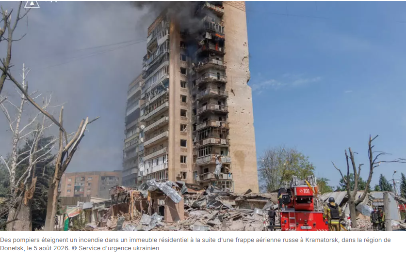 Confrontée à des attaques russes quotidiennes, l'Ukraine ordonne des évacuations à Kramatorsk