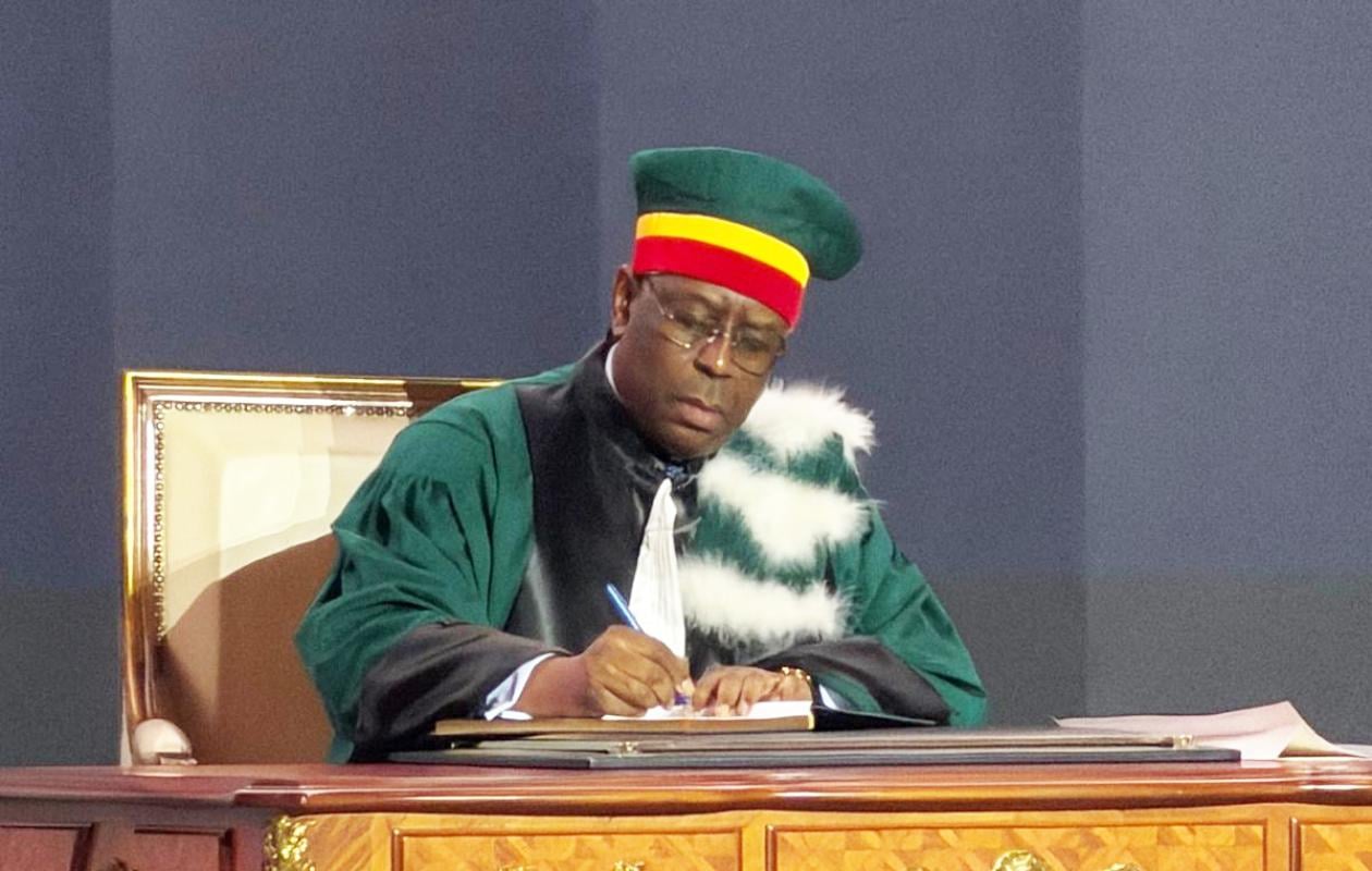 À Brazzaville, Macky Sall distingué par l’Université Denis Sassou Nguesso
