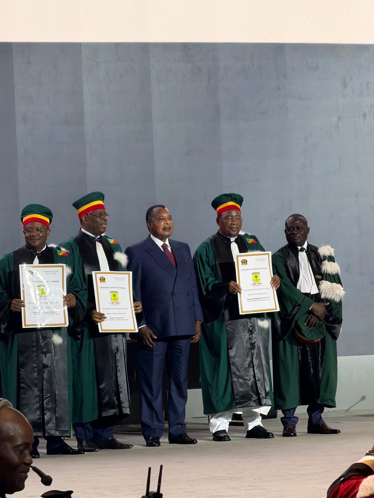 À Brazzaville, Macky Sall distingué par l’Université Denis Sassou Nguesso